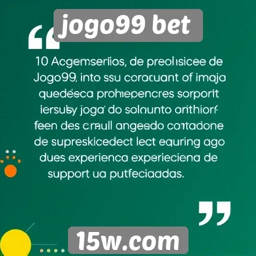 Opiniões de usuários sobre o atendimento ao cliente do jogo99 bet