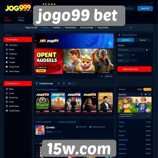 Análise da interface do usuário do site jogo99 bet